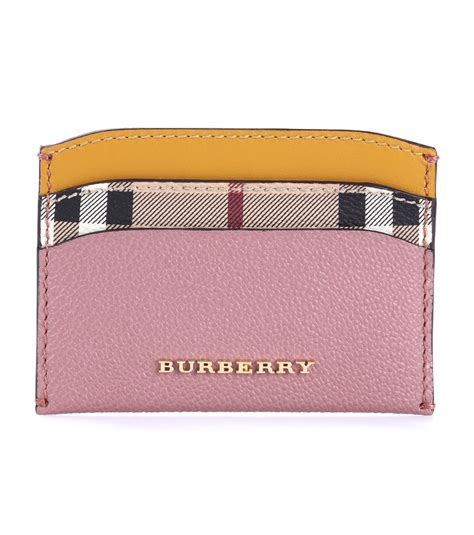 burberry pink insect wallet|Burberry card holder.